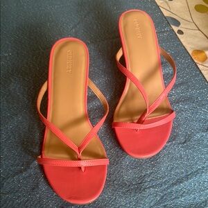 Old Navy Pink Sandals Minimalist Design